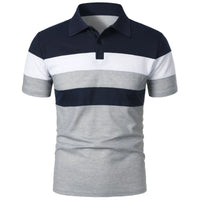 Men's Luxury Polo Shirt | Breathable Short Sleeve Business Casual Tee S–6XL