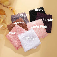 Set 4 Panties Sexy de Encaje Tiro Bajo - Lencería Transparente Elegante