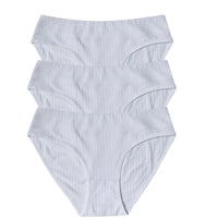 Set de 3 Panties de Algodón - Ropa Interior de Talle Bajo M-XL