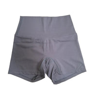 Yoga Shorts Solid Color Women Fitness Shorts High Waist Legging Bike Soft Fabric Proof Comprehensive Training Jog Sportswear