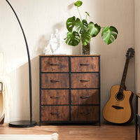 8-Drawer Fabric Dresser Cabinet – Modern Minimalist Storage Chest for Bedroom & Living Room