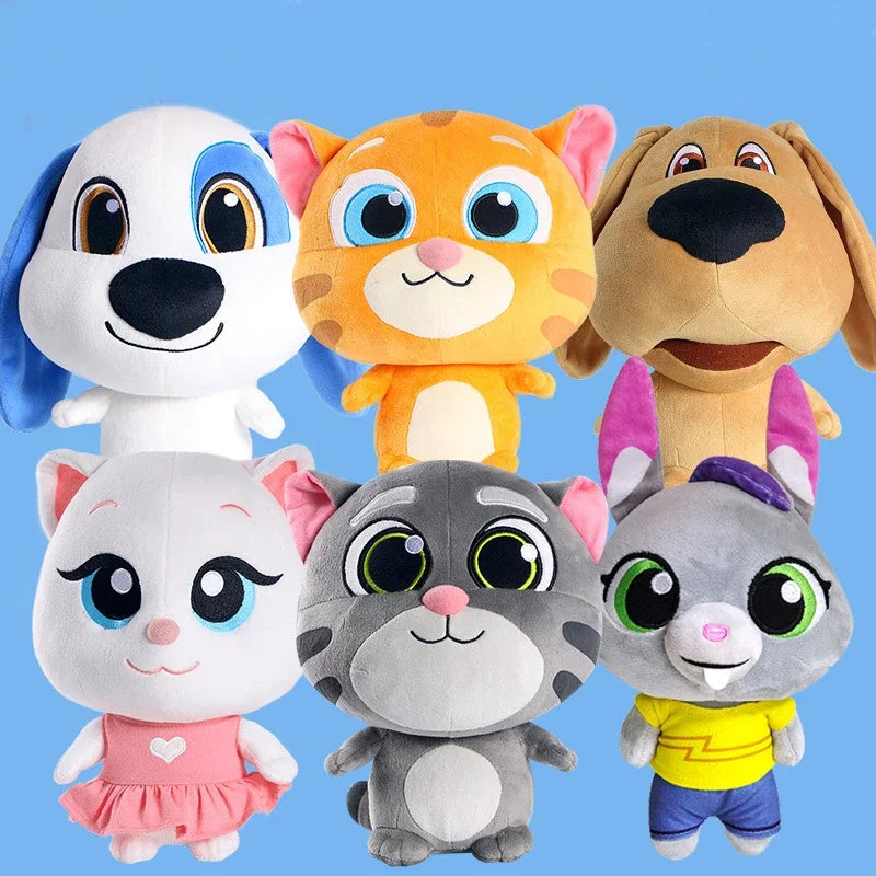 Talking Tom & Friends Plush Toy - 28cm Soft Kawaii Doll