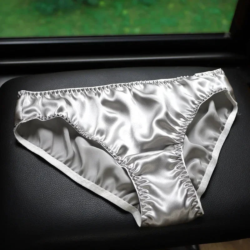 100% Mulberry Silk Underwear for Women – Breathable Mid-Rise Briefs | Hector & Maison