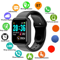 Fitness Smart Watch Bracelet with Heart Rate & Sleep Tracking