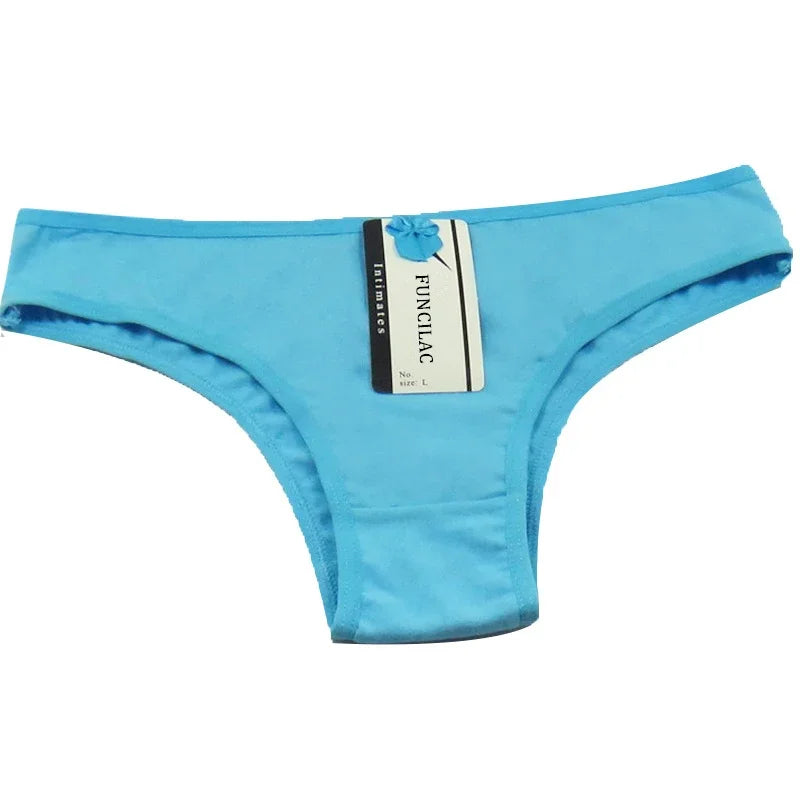 Pack de 5 Panties de Algodón para Mujer - Ropa Interior Cómoda y Sexy