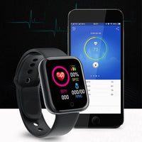 Smart Fitness Bracelet Watch with Heart Rate & Sleep Tracking