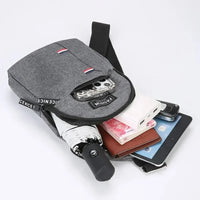 Men's Waterproof Fanny Pack – Large Capacity Waist Bag for Outdoor Adventures