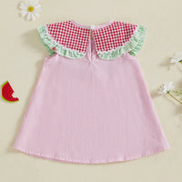 Adorable Baby Girls Floral Print Ruffle Sleeve Romper Jumpsuit Summer Clothes for Toddler Kids Beach Outfit