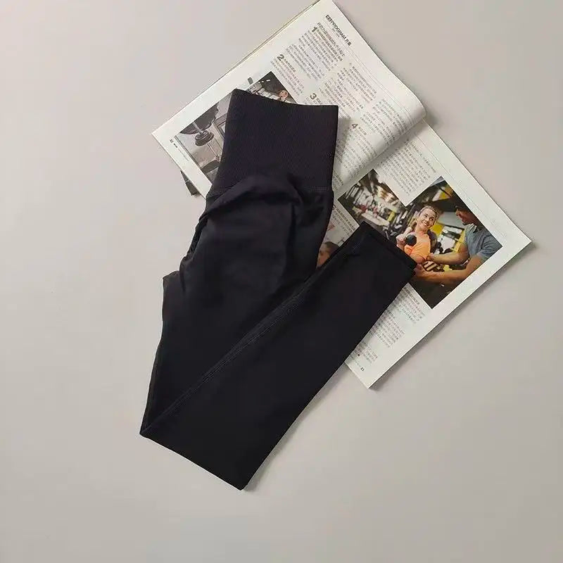 Leggings Deportivos Mujer Cintura Alta - Yoga Fitness Sin Costuras