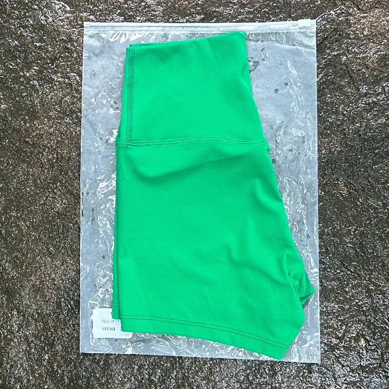 Shorts Deportivos Mujer Cintura Alta - Yoga Gym Running con Efecto Levanta Glúteos