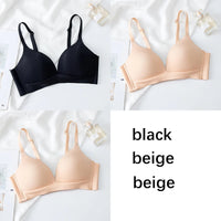 FallSweet 3-Pack Seamless Push-Up Bralette Set | Wireless 3/4 Cup Lingerie