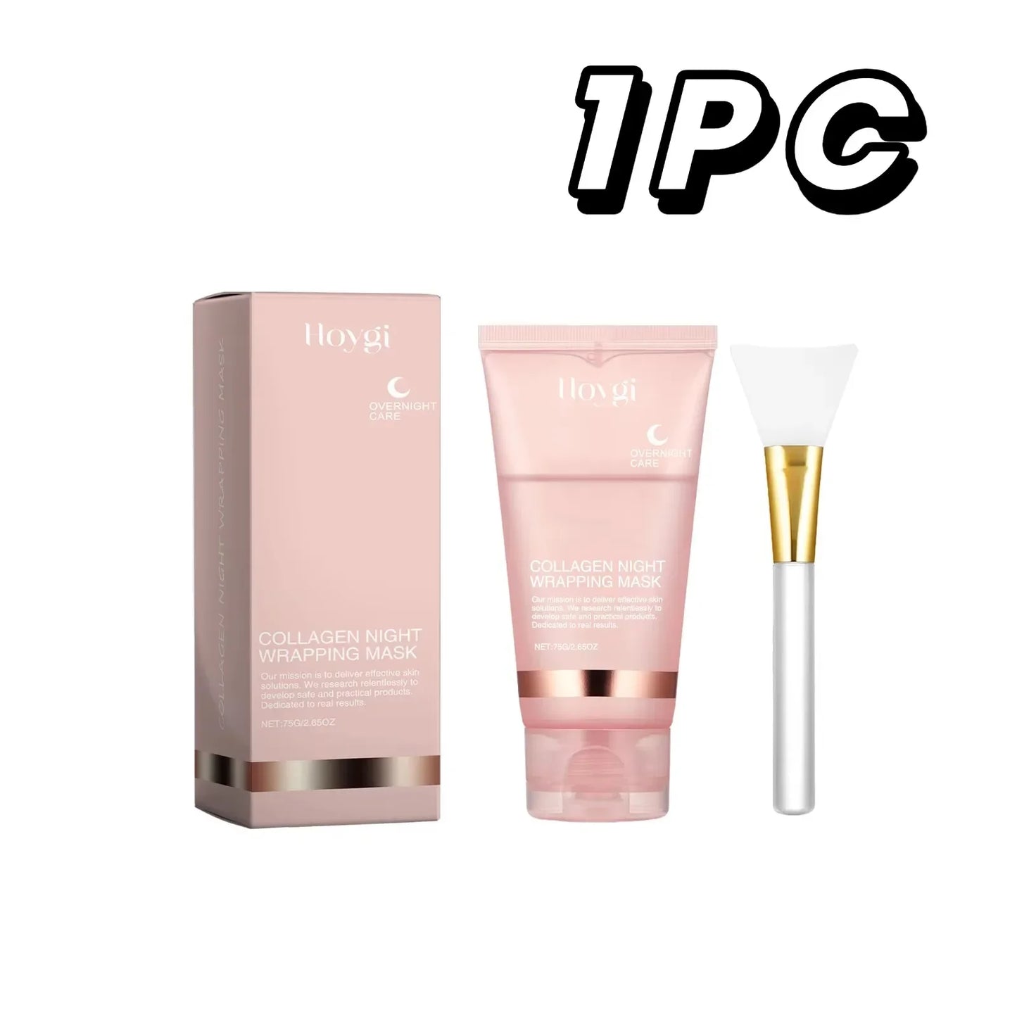 Hoygi Collagen Peel-Off Mask – Glass Skin Glow, Pore Tightening & Deep Hydration | 75g | CPNP Certified