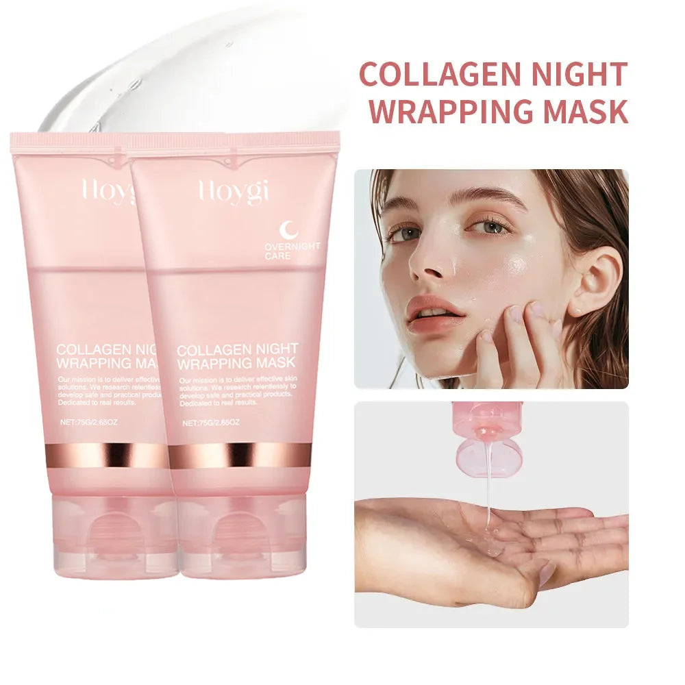 Eelhoe Collagen Overnight Peel-Off Face Mask – 75ml | Anti-Aging, Hydrating & Firming Korean Skincare