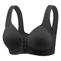 Sostén Sin Costuras FallSweet con Cierre Frontal - Bralette Push Up Sin Aro Cobertura Total
