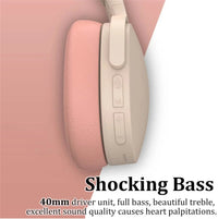 Bluetooth-compatible Headset In-Ear Stereo Hifi Subwoofer Gaming Headphones TF/AUX Music Player With Microphone