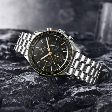 Pagani Design PD-1701 Men's Chronograph Watch | Sapphire Crystal, 10ATM | Luxury Quartz