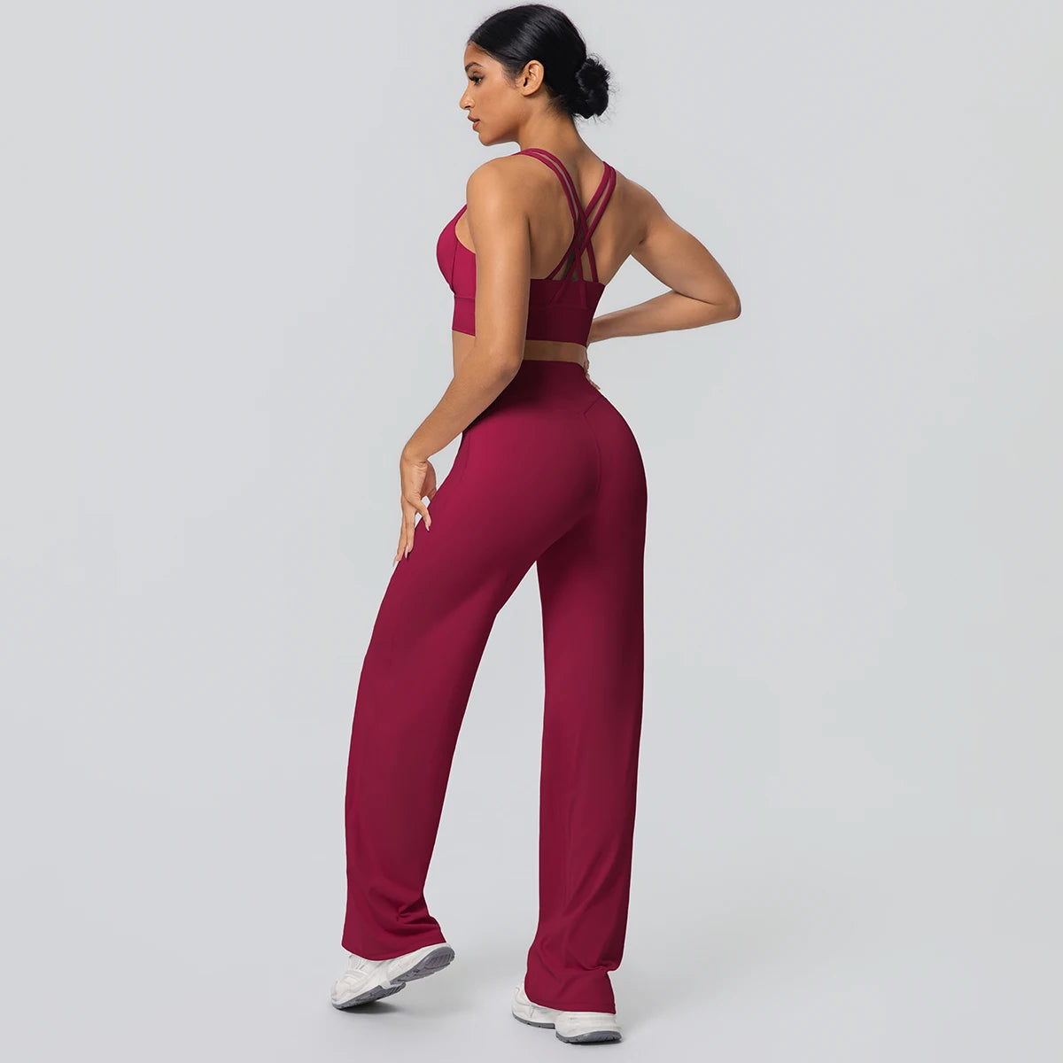 Conjunto Yoga Mujer Premium - Tecnología Naked Feel Ultra Cómodo | Gym & Running