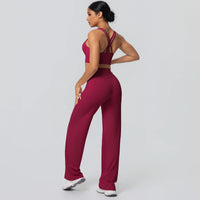 Conjunto Yoga Mujer Premium - Tecnología Naked Feel Ultra Cómodo | Gym & Running