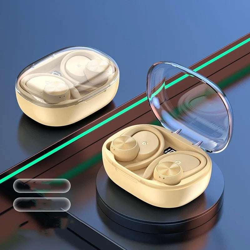 ECCURRENT TWS Ear Hook Wireless Earphones | HiFi Sound Neodymium Driver HD Calls Voice Assistant