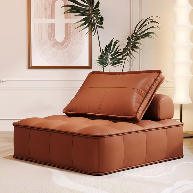 Modular Tofu Block Sofa - Square Minimalist Seating for Living Room