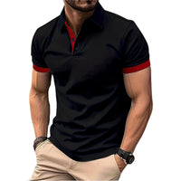 Lightweight Lapel Polo Shirt | Men’s Breathable Short Sleeve Summer Tee | M–5XL