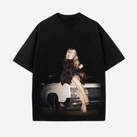 Sabrina Carpenter T-Shirt Unisex Retro 90s Sabrina 2025 Tour T-shirt Men Women T-Shirt Cotton Tee Short Sleeve Shirt Unisex Tops