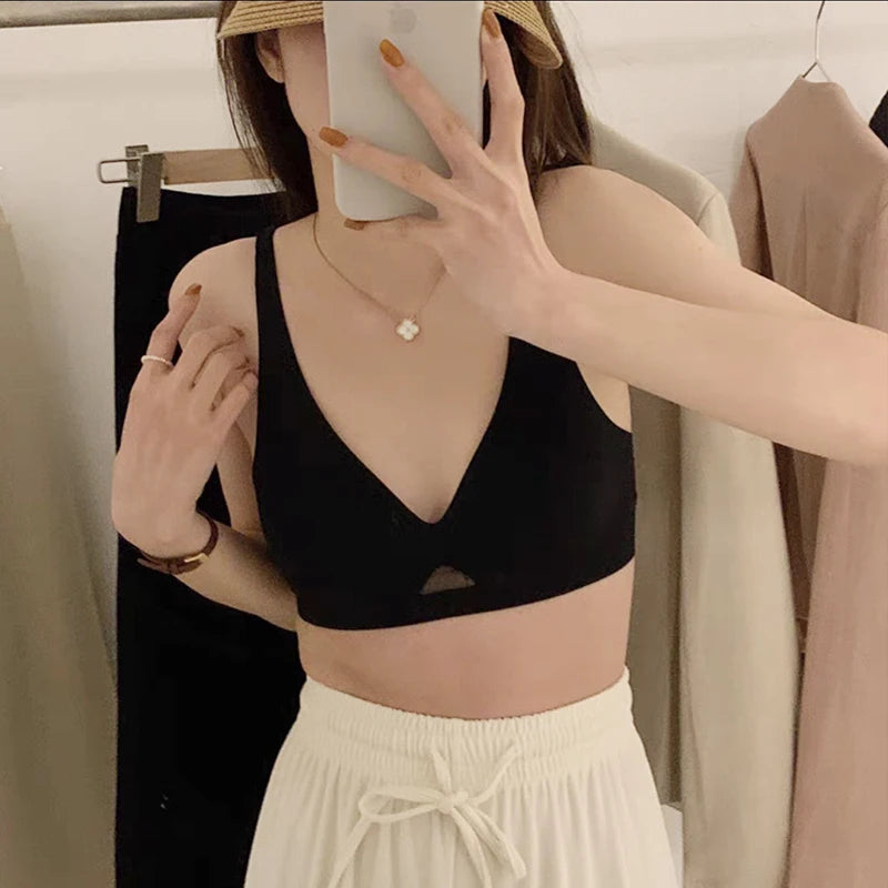 Seamless Wire-Free Push-Up Bra | Soft Support Bralette for Women