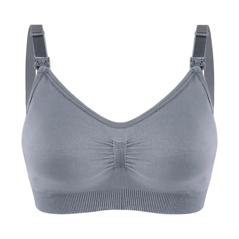 Boneless Nursing Bra – Front Clasp, U-Back & Removable Pads | Anti-Sagging Maternity Bra