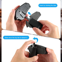 Helmet Headphone with Ambient Light Motorcycle Helmet Headset 800mAh Bluetooth-compatible 5.0 Music Headphone for Riding Cycling