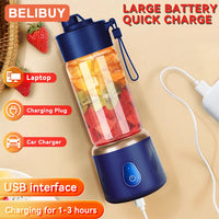 Portable USB Electric Citrus Juicer | Rechargeable Mini Squeezer for Oranges, Lemons & More