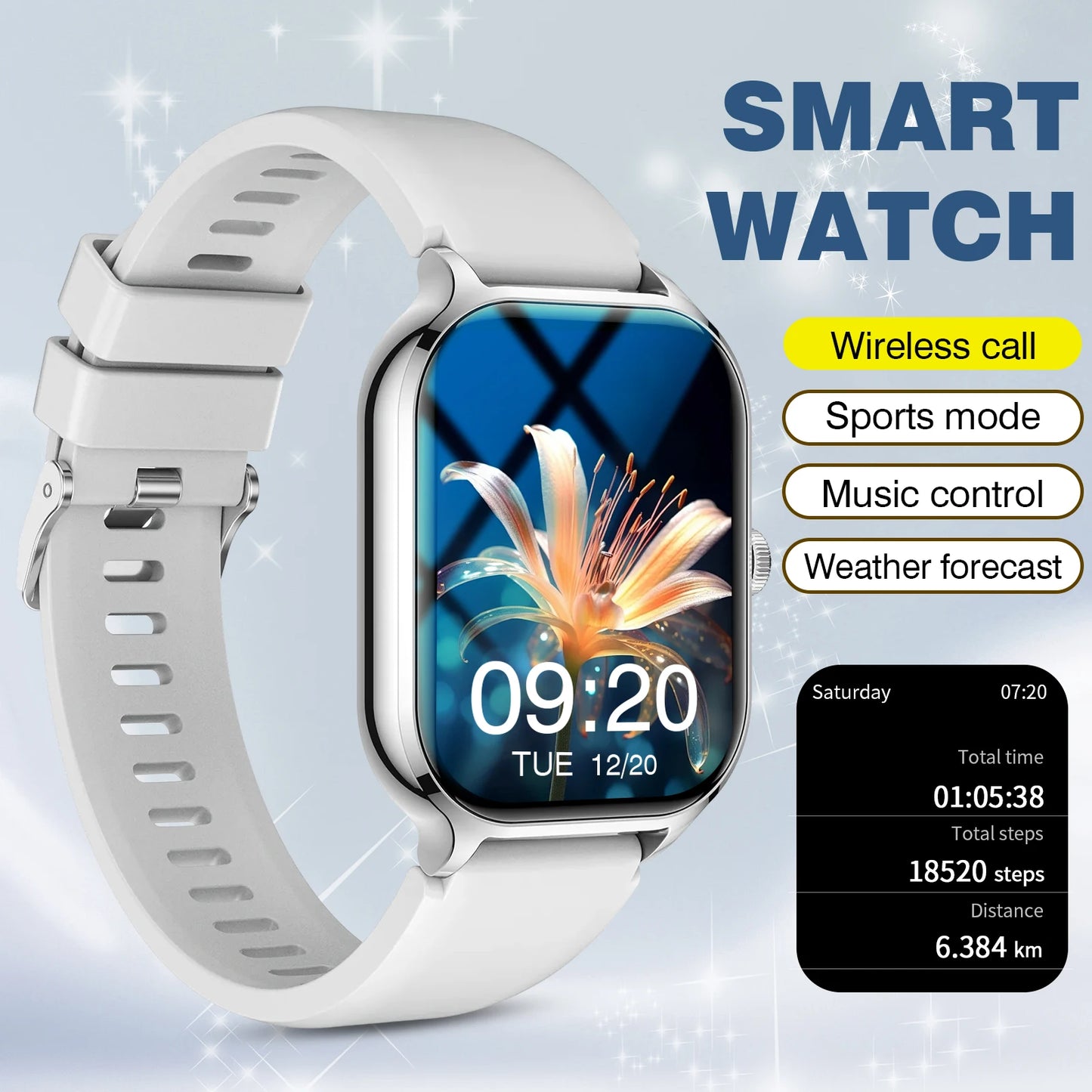 Bluetooth Smartwatch with Custom Dial & Calling