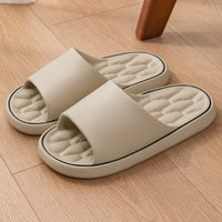 Men Trend New Summer Slippers Soft Non-slip Sole Cloud Sandals for Home Beach Indoor Outdoor