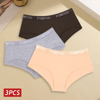 Set de 3 Panties de Algodón Suave para Mujer