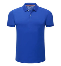 Men's Short Sleeve Polo Shirt — Breathable, Solid Color, Smart Casual Fit