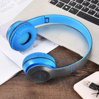 P47 Wireless Bluetooth Headphones – Foldable Over-Ear | HiFi Stereo Bass | Kids & Adults