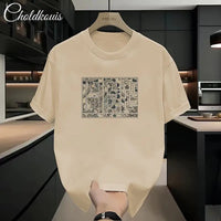 Men's Premium 100% Cotton Relaxed-Fit T-Shirt