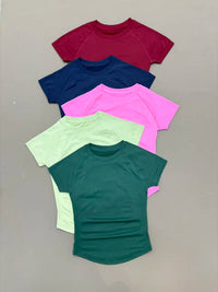 Women's Athletic T-Shirt | Breathable Stretch Fabric | Gym, Yoga & Running | XS–L