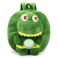 Soft Plush Dinosaur Toddler Backpack – Winter School Bag
