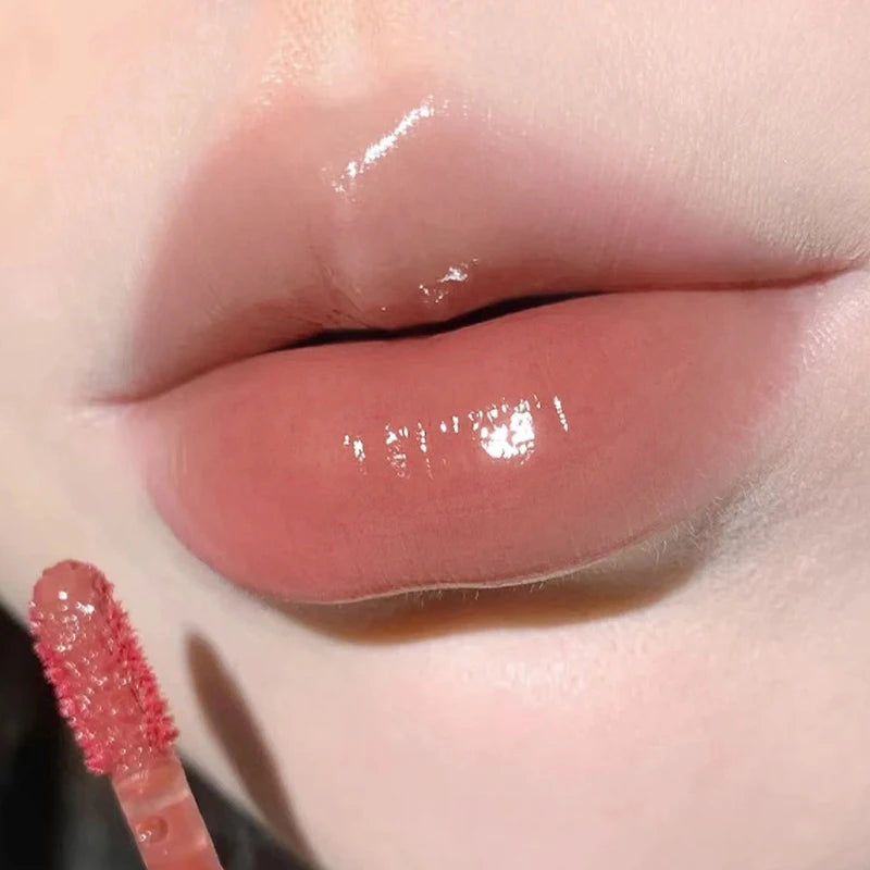 Crystal Gloss Lip Lacquer – Non-Sticky Glass-Like Shine | Long-Lasting Hydration | Full Size