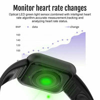 Smart Fitness Watch - Heart Rate Monitor, Sleep Tracker & Activity Tracker