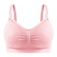 Seamless Maternity Nursing Bralette | Wire-Free Sleep Bra for Pregnant & Breastfeeding Women
