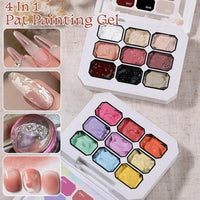 UR SUGAR Y2K Gradient Blush Gel Nail Polish – 9 Colors 4-in-1 Pat Painting | Semi-Permanent UV LED Nail Art