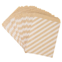 25/50Pcs 13x18cm Thank You Kraft Paper Candy Bags Wedding Favors Biscuit Packaging Bag For Guest Birthday Party Decor Gift Pouch