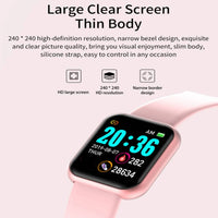 Fitness Smart Bracelet Watch – Heart Rate, Sleep Monitor & Music Player for Men & Women