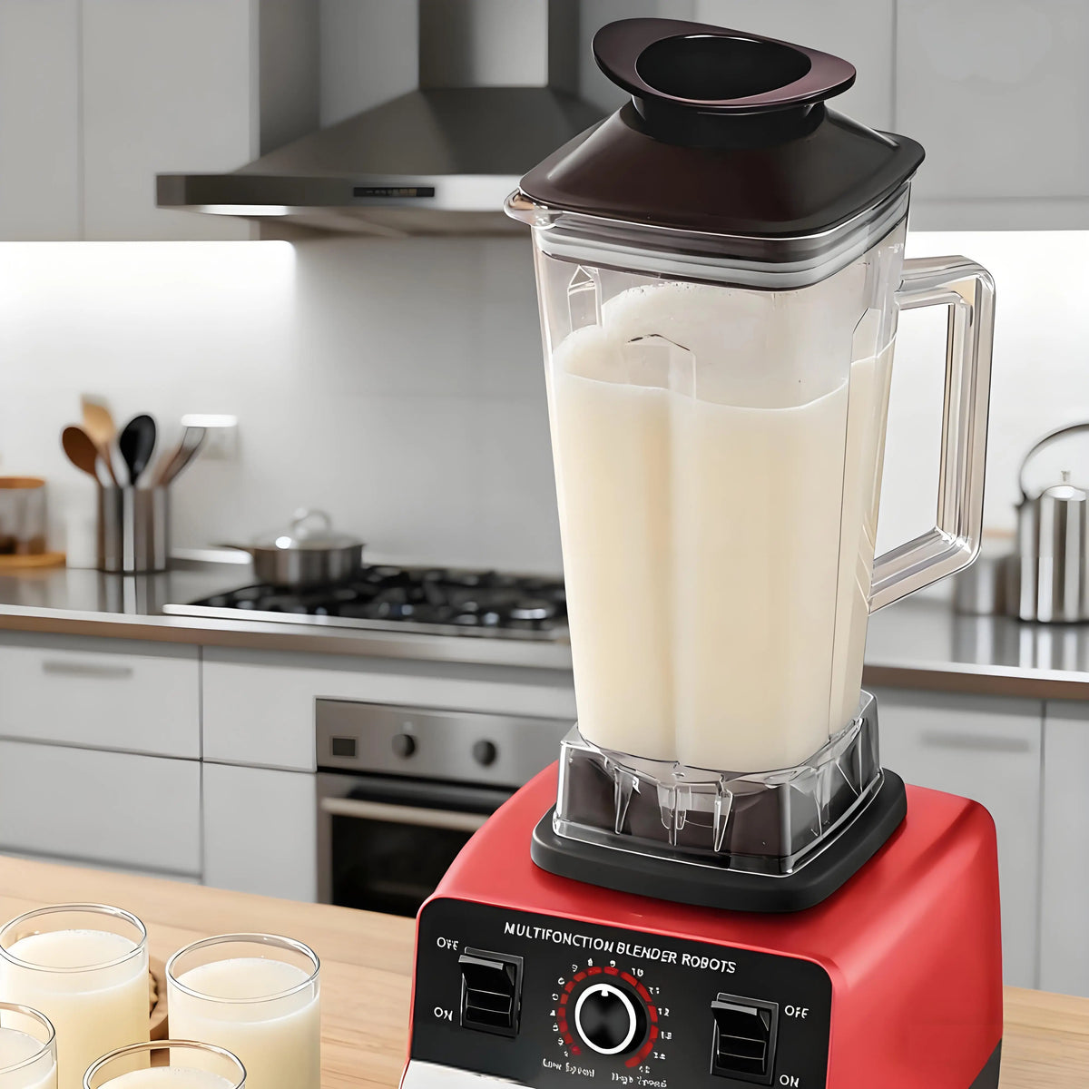 2-in-1 Professional Blender & Mixer | 1500W, 2L Ice Crusher, Smoothie Maker & Dry Grinder