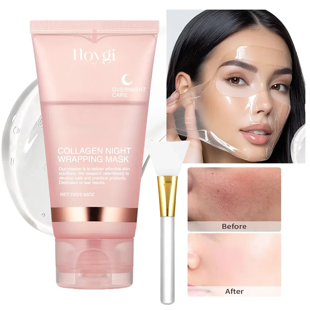 Hoygi Collagen Peel-Off Mask – Glass Skin Glow, Pore Tightening & Deep Hydration | 75g | CPNP Certified