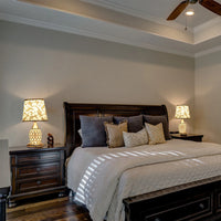 Crystal Table Lamp - Modern Bedroom Lighting