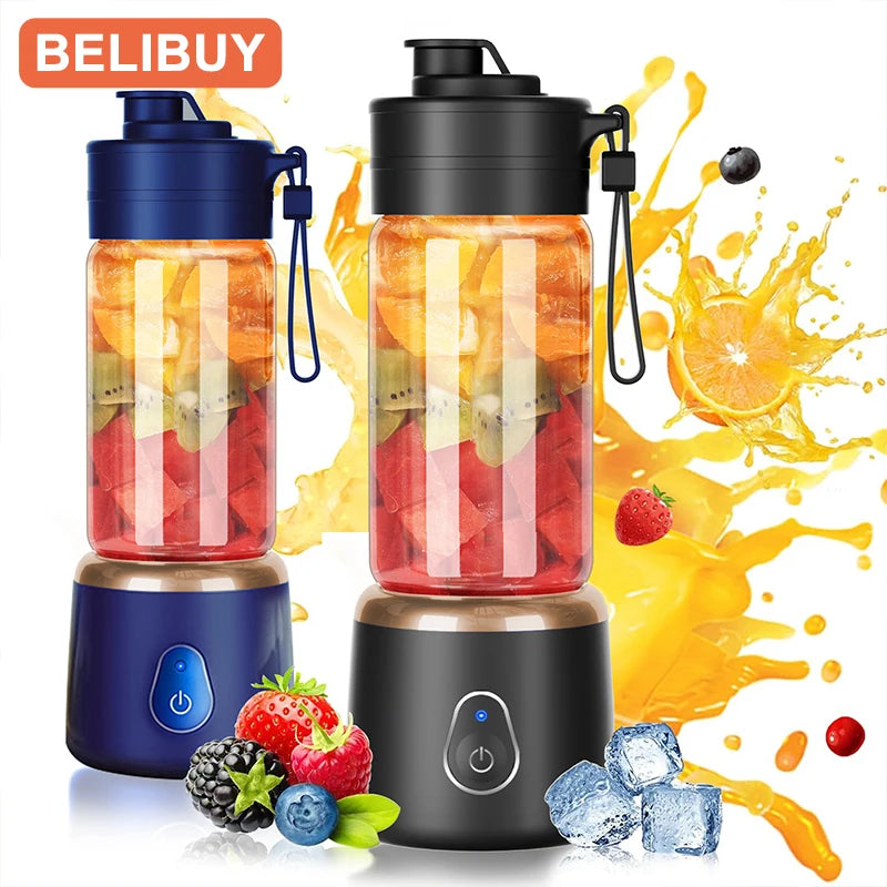 Portable USB Electric Citrus Juicer | Rechargeable Mini Squeezer for Oranges, Lemons & More