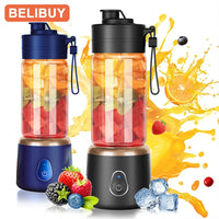 Portable USB Electric Citrus Juicer | Rechargeable Mini Squeezer for Oranges, Lemons & More