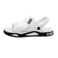 Men's EVA Thick Sole Beach Sandals - Non-Slip Open Toe Summer Slides